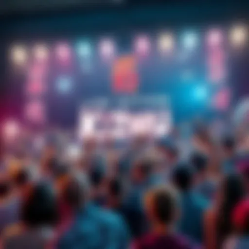 Excited fans gather as the live action Kizaru movie is announced, showcasing a dynamic logo and vibrant imagery from the series.