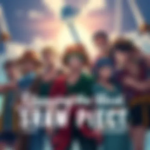 The main characters from the live action adaptation of the Straw Hat crew, displaying their personalities and outfits, ready for adventure on the high seas.