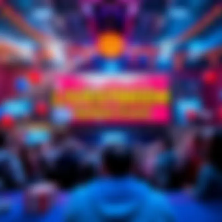 A vibrant livestream event showcasing updates on game events and quality of life improvements with a calendar and celebration theme.