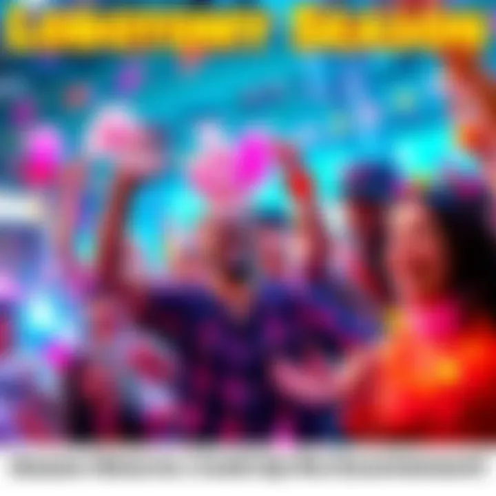 Fans celebrating the return of Lobotomy Season with colorful decorations and lively expressions
