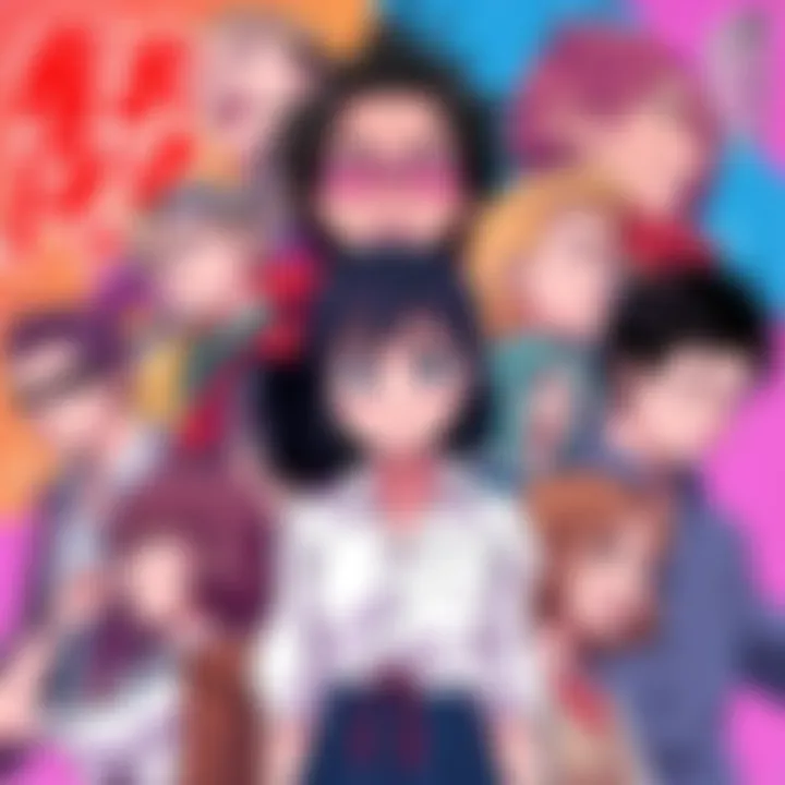 Cover illustration of popular long-running manga An artistic display of iconic characters from long-running manga series, showcasing their vibrant styles and unique traits.