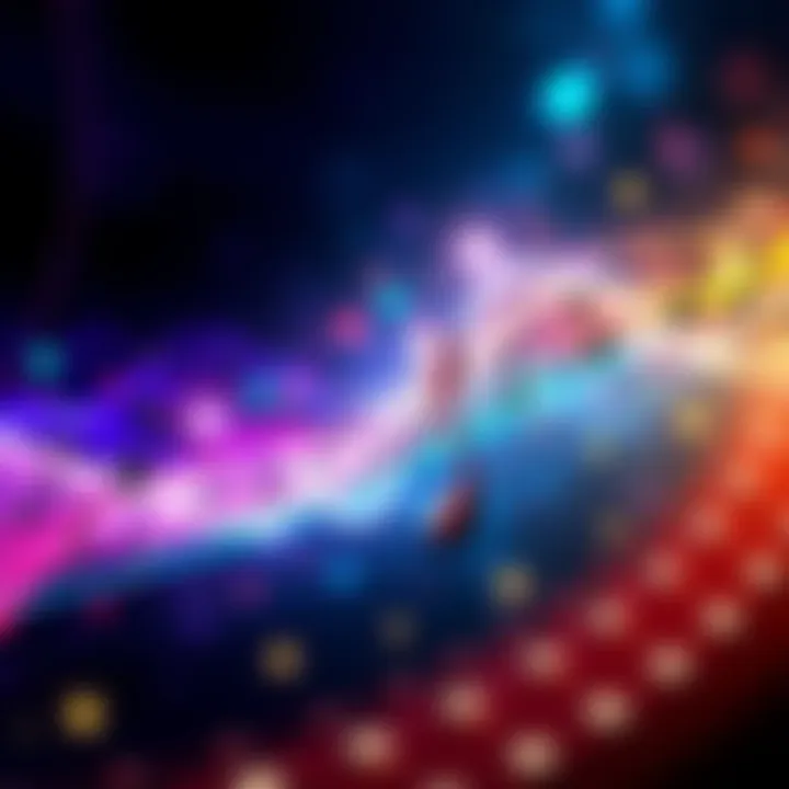 Cover art featuring a vibrant blend of musical notes and sound waves, symbolizing the emotional depth of Lorne Balfe's soundtrack.