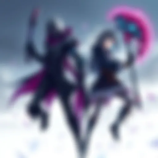 LOVE and MASHIRO as Soul Reapers LOVE and MASHIRO in action as new Soul Reapers, ready to challenge players in a game update