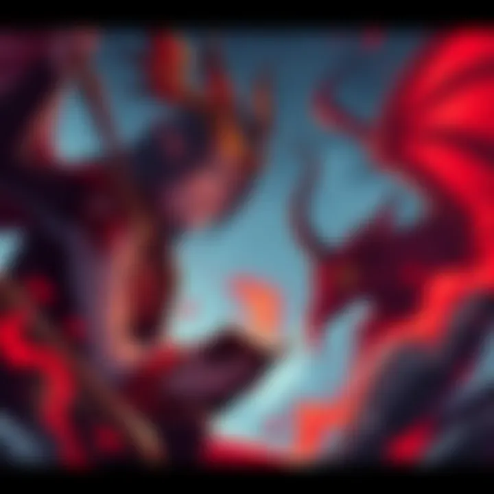 An illustration depicting the characters Lucifer and Rudo in a storytelling scene that captures their connection and impact on readers.