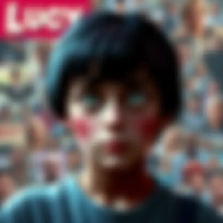 A collage of various memes representing contrasting views of Lucy fans, showcasing both excitement and discontent.