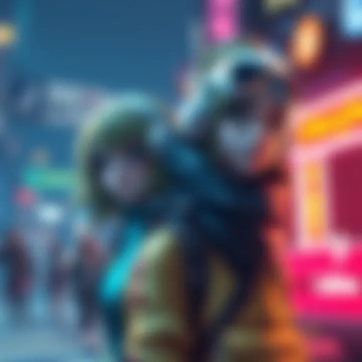 Lucy and Gyro Cover Art Mix-Up Cover art showing characters Lucy and Gyro, highlighting the mix-up.