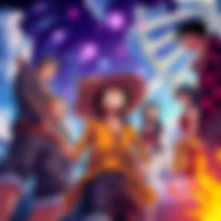 Luffy and his crew looking ahead, pondering the future of One Piece after Oda