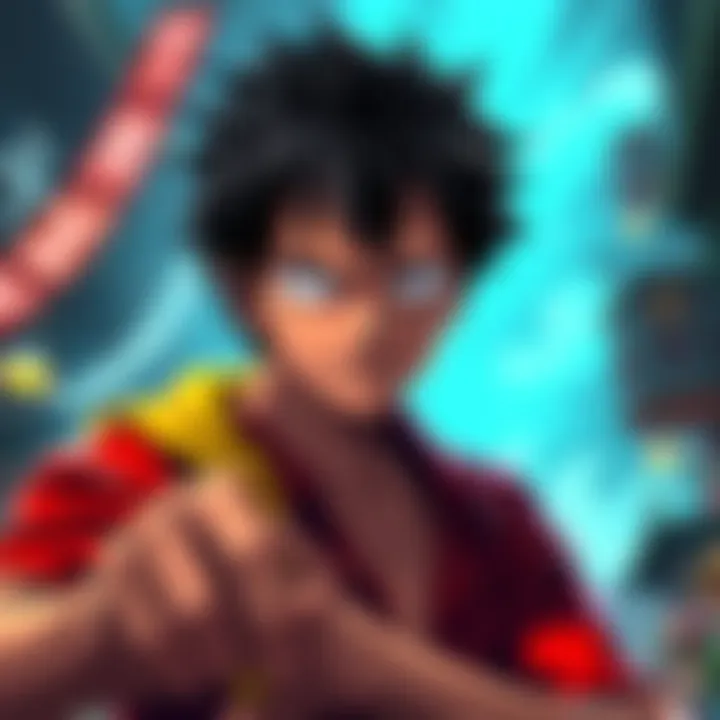 Luffy looks serious and focused, reflecting fans' reactions to his choice to avoid using ACOC in the latest episode.