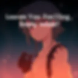 Emotional scene from Made in Abyss A character from Made in Abyss looks contemplative against a dark background, reflecting feelings of emptiness. Their expression shows a mix of sadness and hope, capturing the emotional impact of the ...