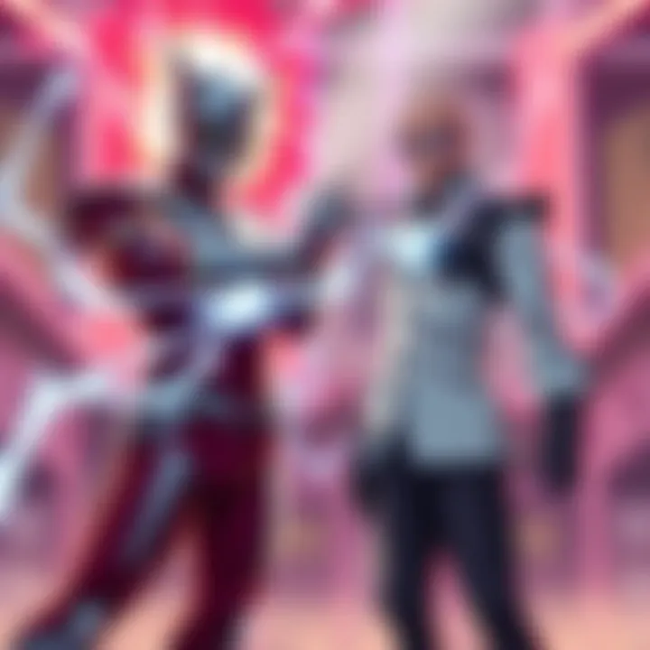 Magneto using his magnetic powers against Saitama, who stands confidently ready to fight, showcasing their unique abilities in a dramatic comic style.