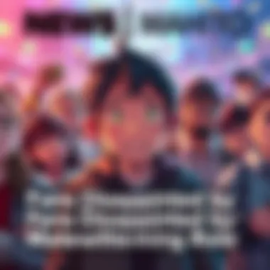 An animated character named Mahito with a disappointed expression, surrounded by fans showing dissatisfaction