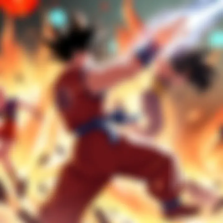 Mahito using Idle Transfiguration against Saitama and Goku in an intense showdown