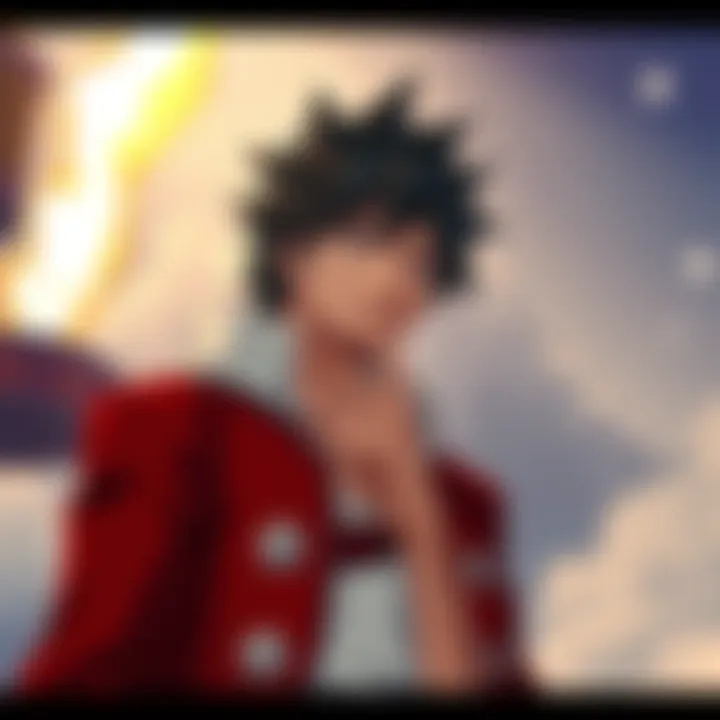 Mahito stands thoughtfully with a serious expression, reflecting the impact of his quote on fans and the narrative of One Piece.