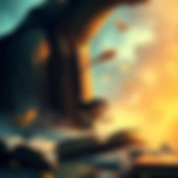 Mahoraga Exiting the Story A character named Mahoraga steps away from a storybook, symbolizing a departure from poor narrative.