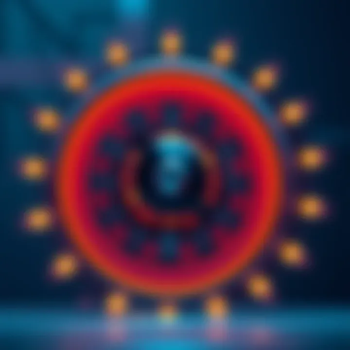 Mahoraga spinning its wheel five times quickly, showcasing its adaptation abilities