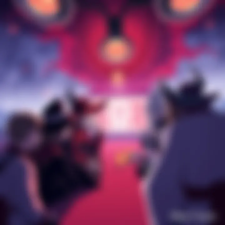 Fans discussing ideas for Majo Taisen's official fandom name, featuring symbols of witches and demons