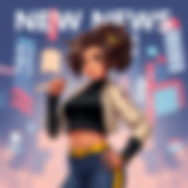 A stylized character illustration of Makima, showcasing her confident posture and distinctive features, symbolizing her strong influence in pop culture.