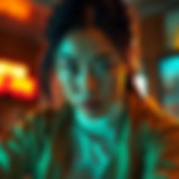 A scene showcasing Makima's character portrayed in the recent film, emphasizing her strong presence and complex personality.