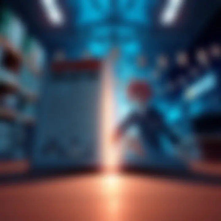 Manga and Anime Comparison A split image showing a manga book on one side and an anime scene on the other, representing the choice between reading or watching.