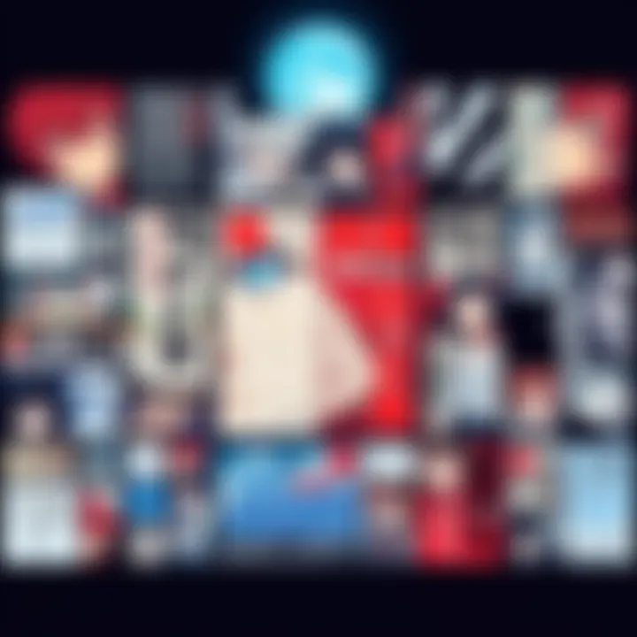 A collage showing manga panels alongside their promotional materials, highlighting the theme of duality in both forms.