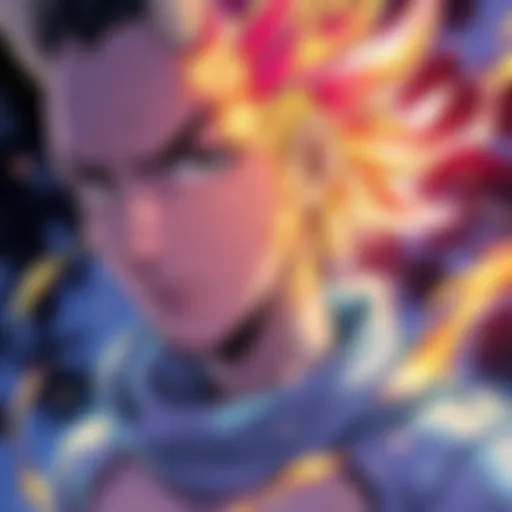 A manga character changing into another person, showcasing the theme of identity change.