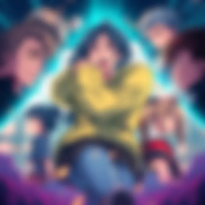 Manga Insights Unleashed Engaging illustration showcasing diverse manga characters and themes