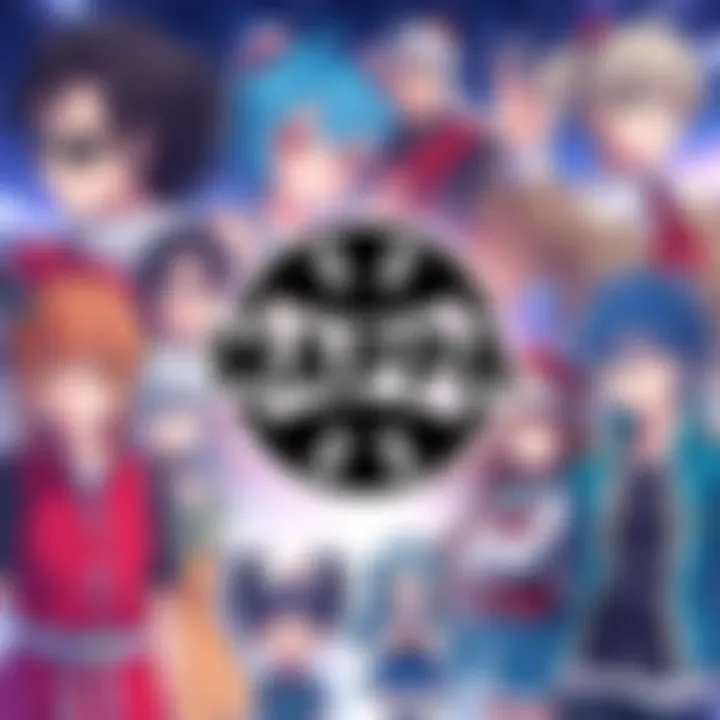 MAPPA's logo with anime characters MAPPA logo displayed alongside popular anime characters from their series