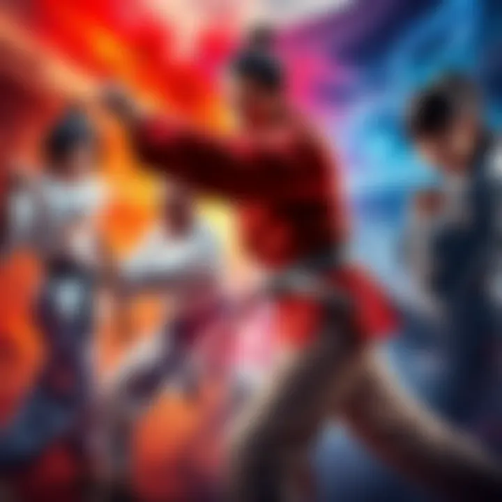 A collage of martial artists demonstrating different styles like Vovinam, Hapkido, Systema, and Kenjutsu, showcasing diverse techniques and cultural backgrounds.