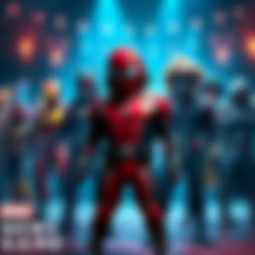 A display of new character designs in the Marvel fighting game, inspired by anime styles. Fans engage in discussions about the art influences.