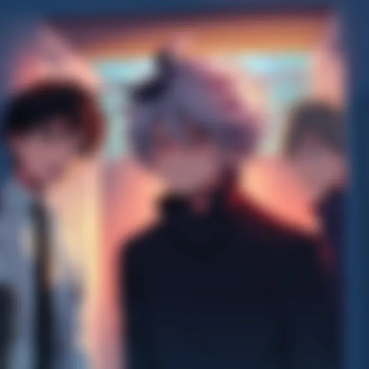 Mayuri blushes in shock while his division looks on in surprise after discovering something behind locked doors.