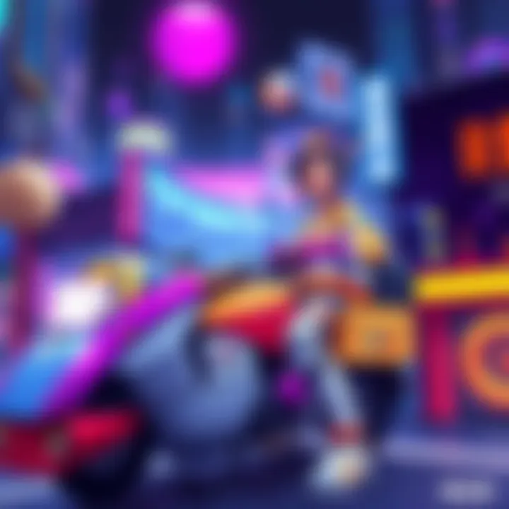 McCheese Art on Reze Timeline Colorful artwork by McCheese showcasing themes from the Reze timeline