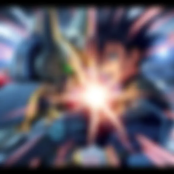 Mechamaru fights Mahito with intense expressions and dynamic action.