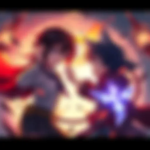 Megumi confronts a rival in a dramatic battle scene from the Culling Games, showcasing his abilities and strategic skills.