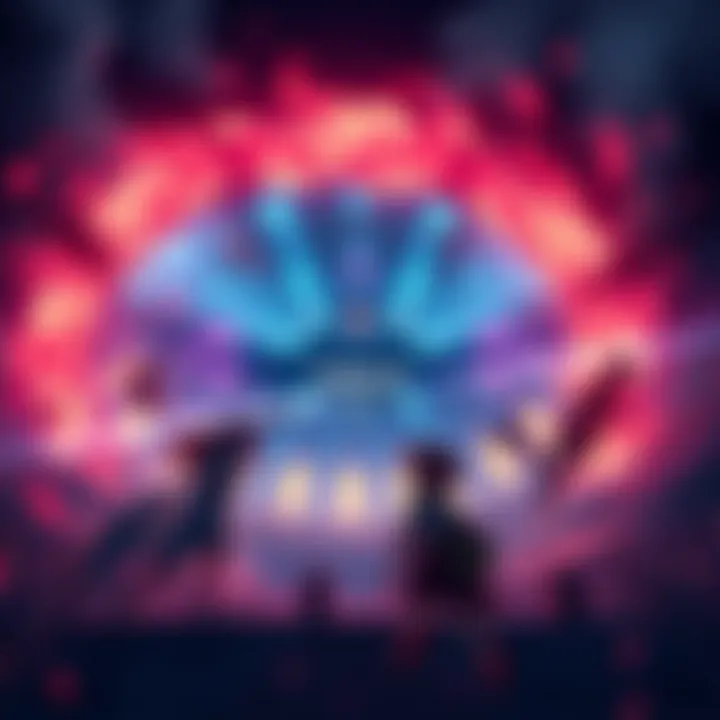 Megumi's Domain Finale A dramatic scene in Megumi's domain featuring intense action and vibrant colors, showcasing the climactic moments of Season 3 Episode 10.