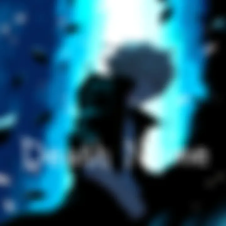 Scene featuring Mello and Takada from Death Note, highlighting their tense interaction