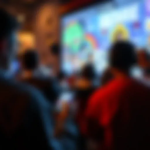 A group of people taking a meme recognition test on their devices, showing various popular memes on the screen