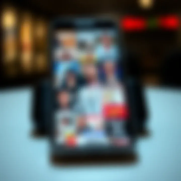 A collage of various popular memes displayed on a smartphone screen, showcasing the blend of humor and social commentary.