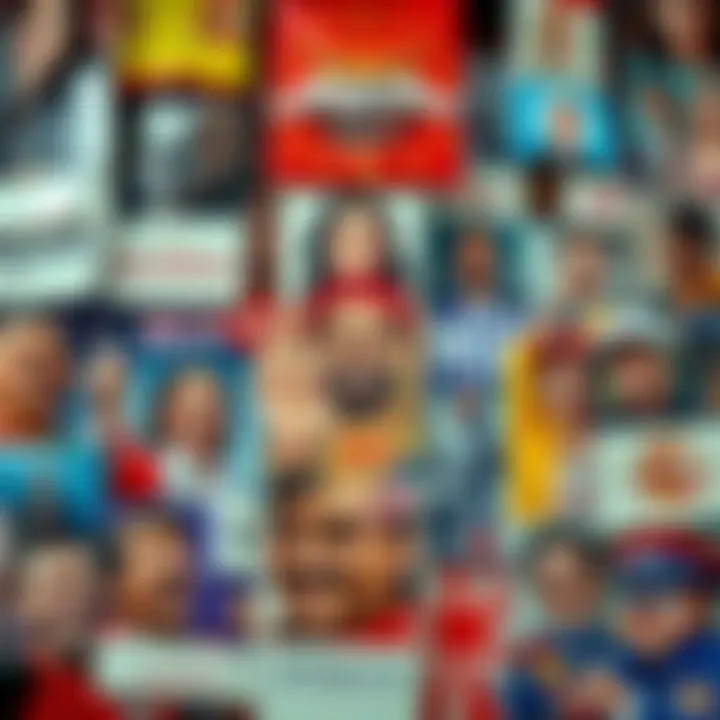 A collage of popular memes from Spanish-speaking communities showcasing humor and cultural references