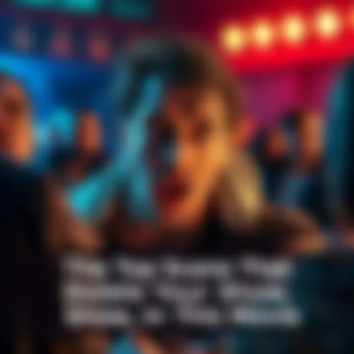 A character in a dramatic moment, capturing the audience's attention with intense emotion.