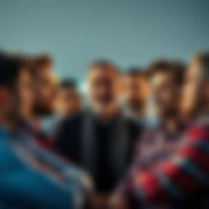 Group of men discussing their thoughts on relationships, showing various expressions, indicating differing perspectives on what they truly want in connections.