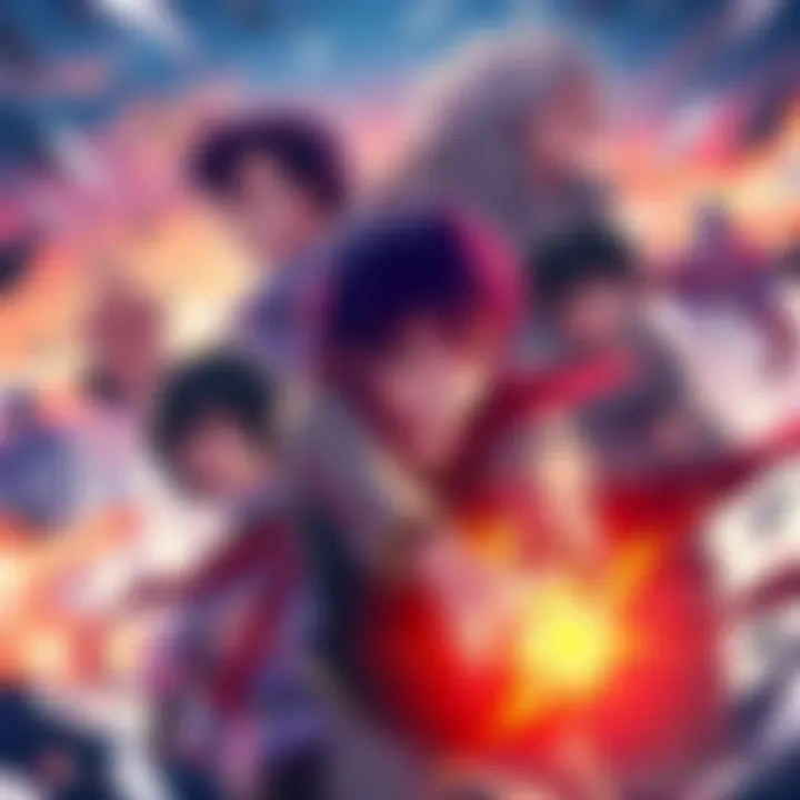 Cover illustration showing main characters from MHA 10-B Chapter 4 in an intense scene, highlighting key moments from the story.