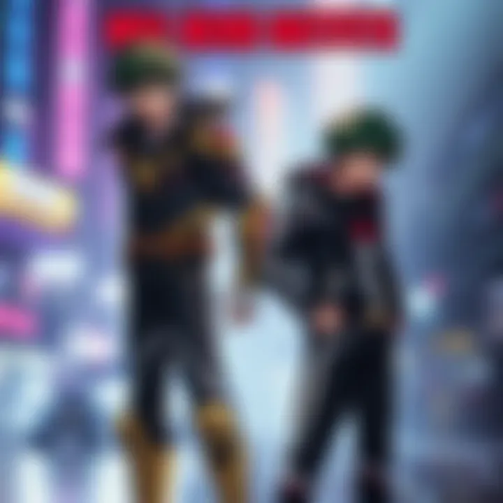 Two heroes from My Hero Academia showcasing their stylish outfits, highlighting unique designs and character identity.