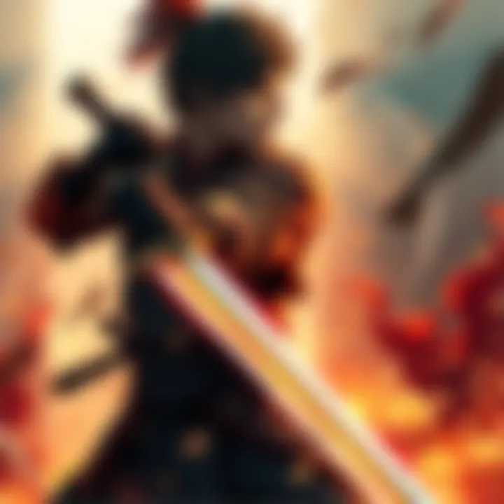 Mihawk poised with his sword, showcasing his skills as a top-tier swordsman without Conqueror's Haki.
