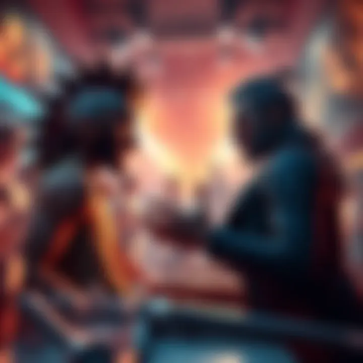 Fans passionately arguing over Mihawk and Shanks power comparison, showcasing divided opinions in a vibrant forum setting.