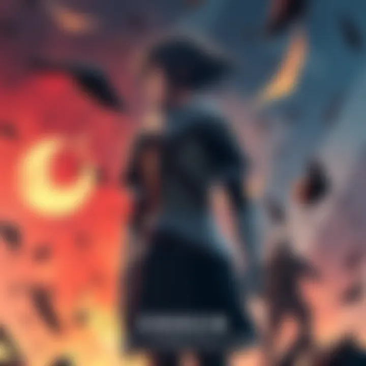Mikasa stands strong amidst the chaos of the Rumbling, gazing determinedly as she prioritizes the world's fate over her feelings for Eren.