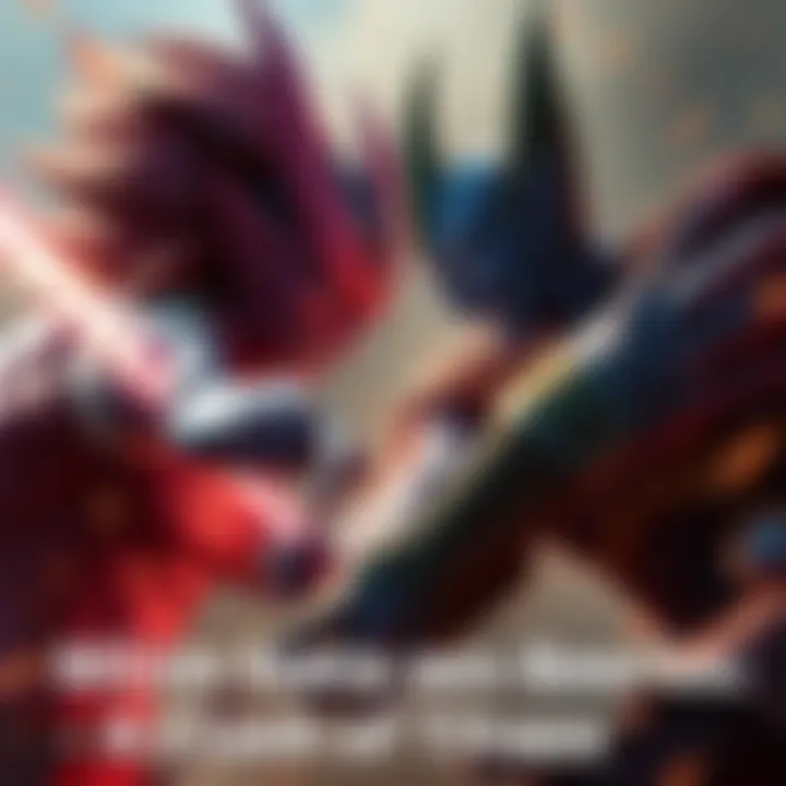 Milim Nava and Beerus face off in an intense battle, showcasing their powers and determination