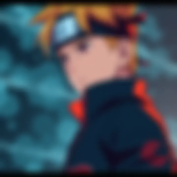 Minato stands with a troubled expression, contemplating family loyalty after learning about Kushina's affair with the Raikage