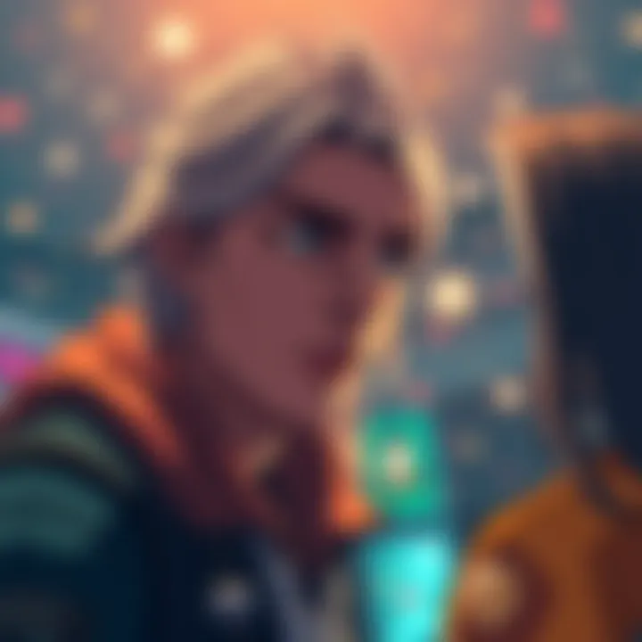 Mirko, a strong and confident character, gazes thoughtfully at a picture of Star, contemplating their compatibility.