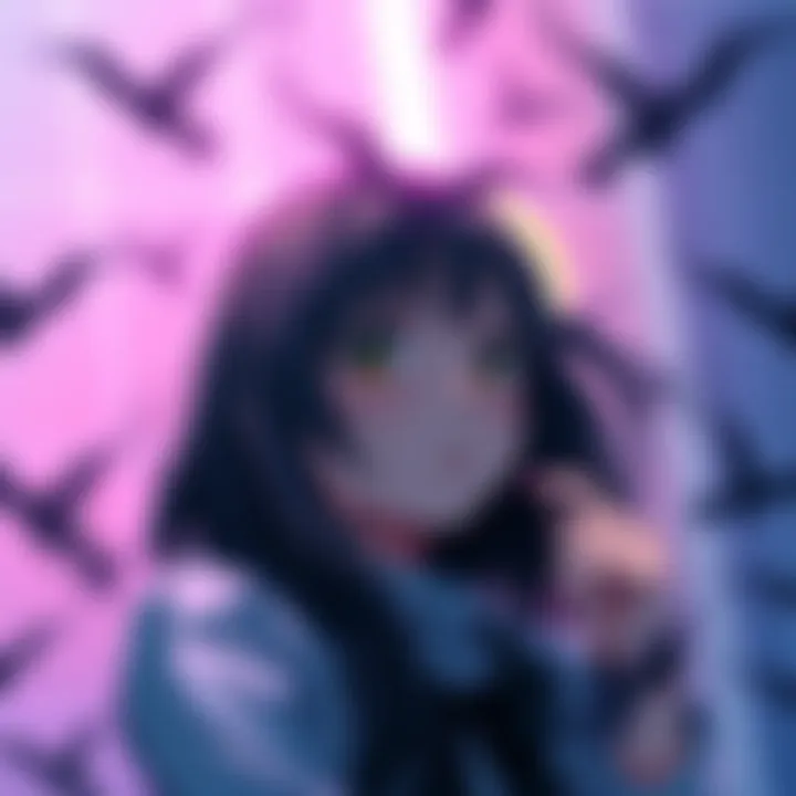 Misa Anno with Shinigami Eyes, looking conflicted about writing L's name in the Death Note