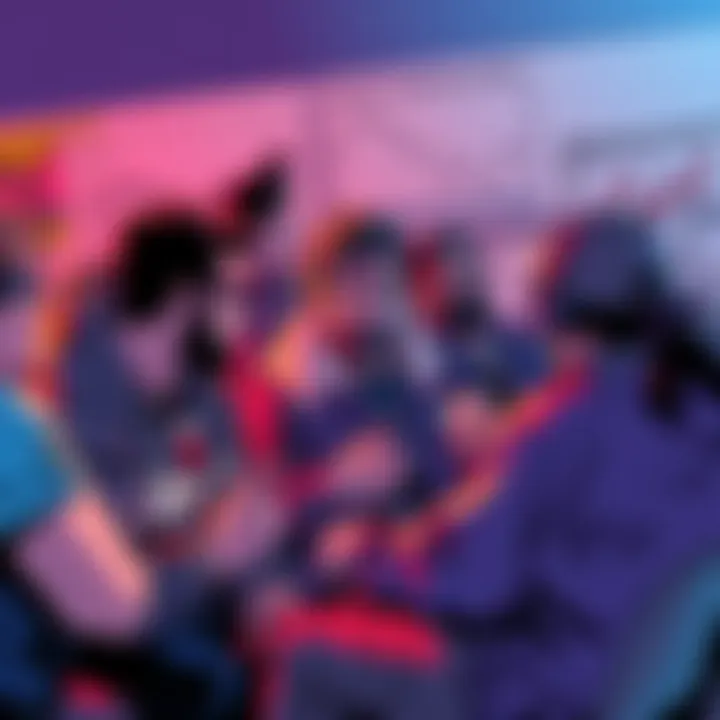 Misconceptions in Powerscaling A group of fans discussing character strengths and story outcomes, with charts and comic book panels in the background.
